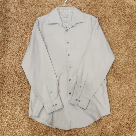 Van Heusen | Shirts | Van Heusen Fitted Wrinkle Free Dress Shirt Size 5 12  3233 Nwot | Poshmark